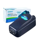 Sobo Sessiz Ayarlanabilir Çift Çıkışlı Hava Motoru 12W 2x4.5 Lt/dak SB-848