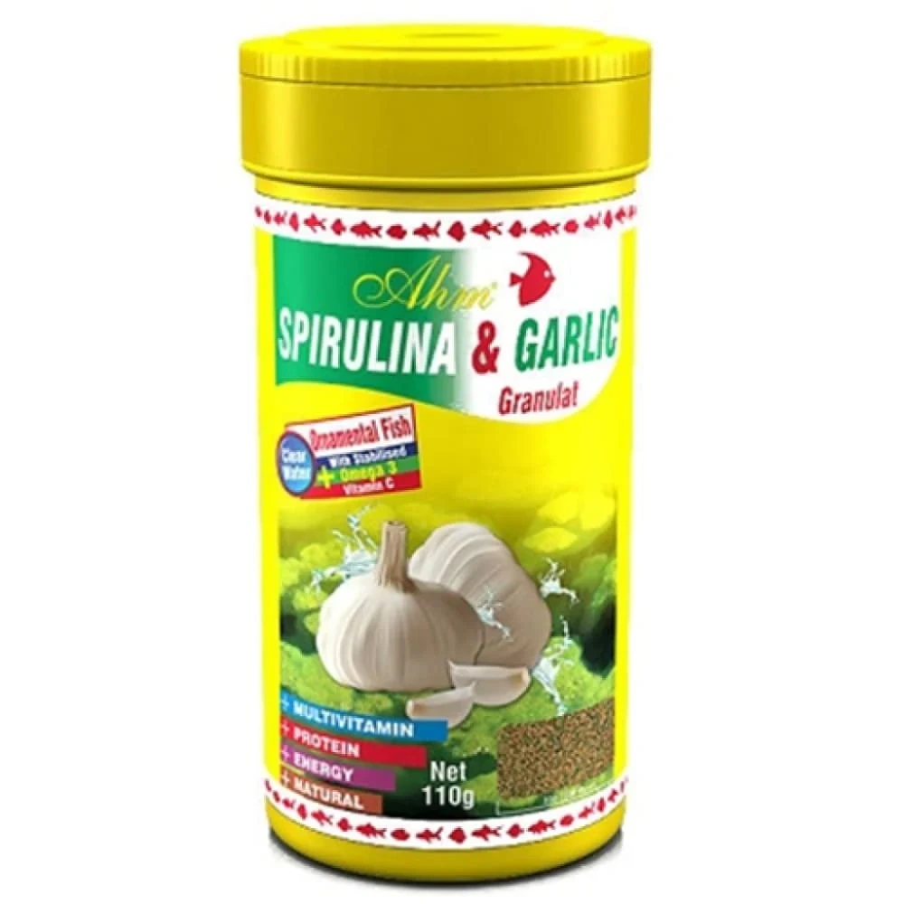 6139eb50e5e9e-71502-1 (1) Ahm Spirulina&Garlic Sarımsaklı 250 ml. - Görsel 1
