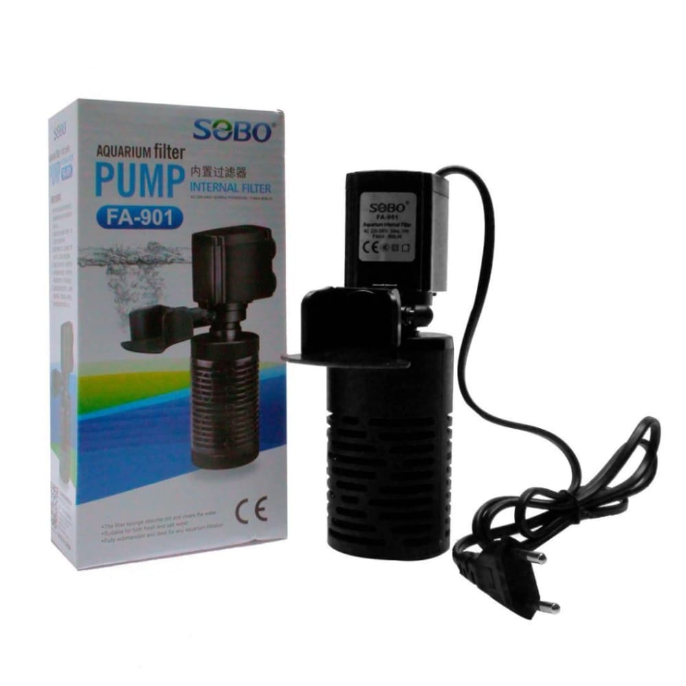 sobo fa (1) Sobo Akvaryum İç Filtre 9W 800 Lt/Saat FA-901 - Görsel 1