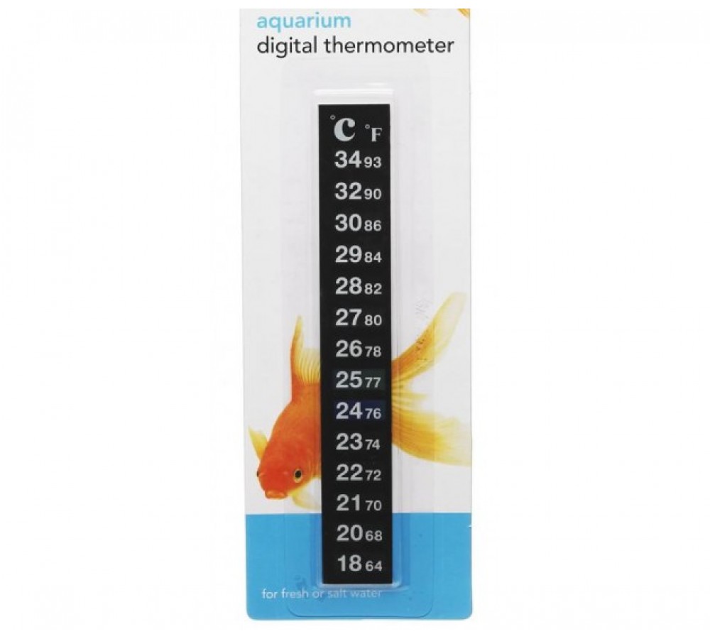 st00866 Yapışkanlı Akvaryum Termometre - Görsel 1